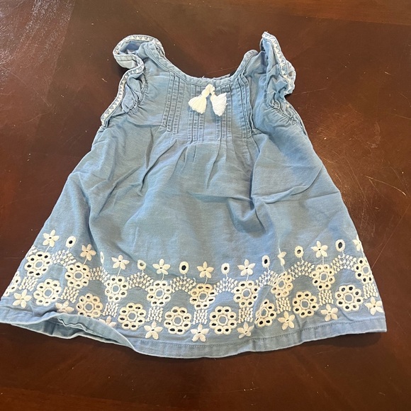 Cynthia Rowley Blue Ruffled Tiered Sundress - Picture 1 of 3